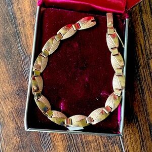 14 kt solid rose gold bracelet